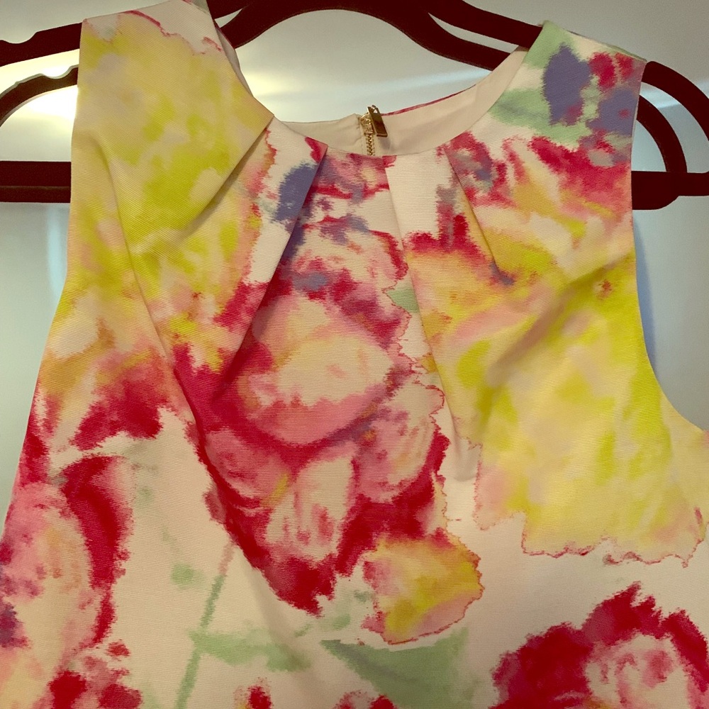 Water colored crop top